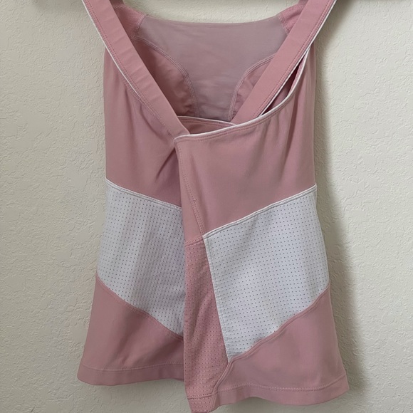 Vintage Nike Fitory Tank Top with Built in Bra - pink 💕 - Picture 8 of 8